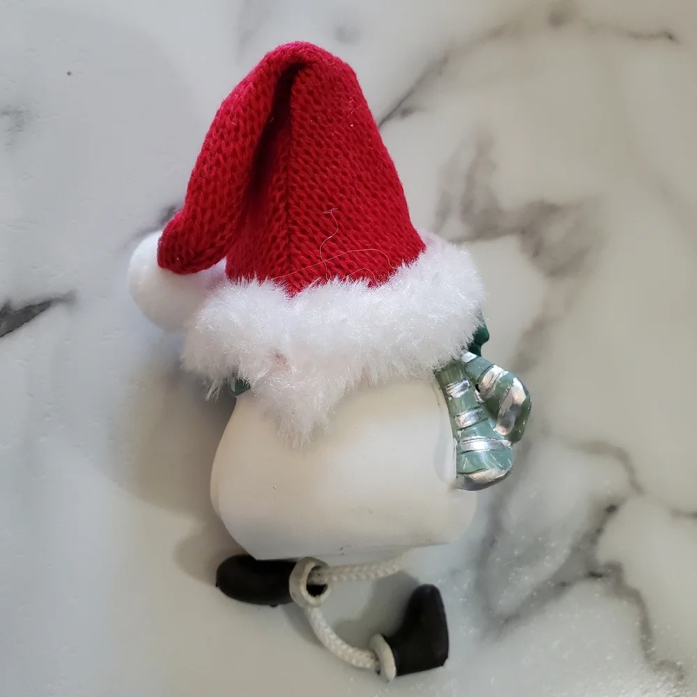 Santa, Snowman & Reindeer Shelf Sitters 3 Piece Figurine Set